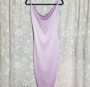 Iris Medium Metallic Lilac Dress